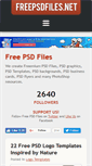 Mobile Screenshot of freepsdfiles.net