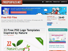 Tablet Screenshot of freepsdfiles.net